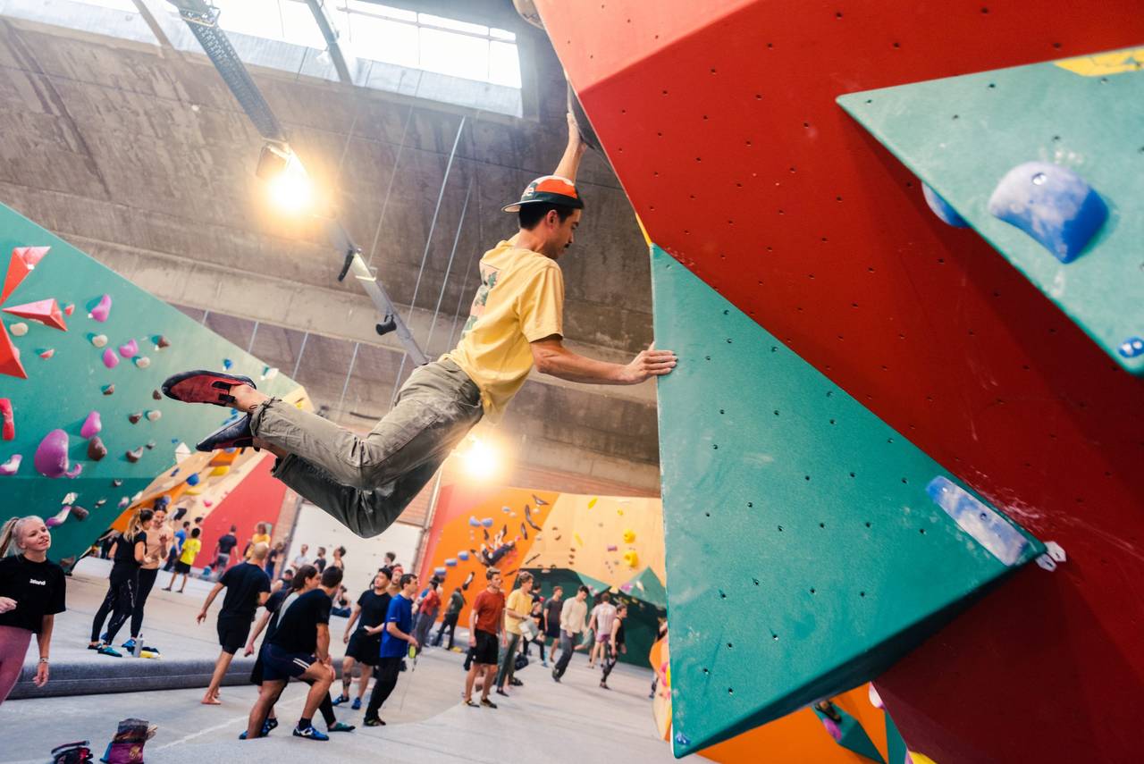 Foto Boulderzaal Opening Party The Island